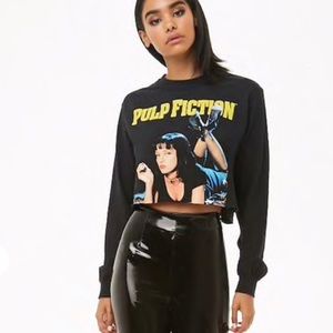 pulp fiction sweatshirt forever 21